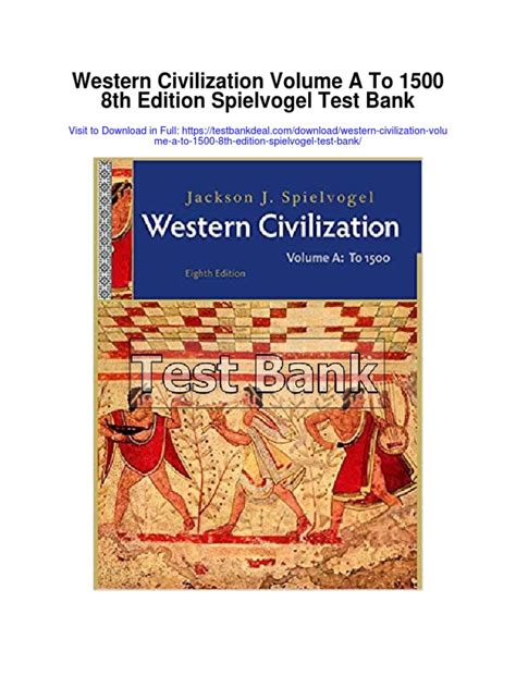 western civilization 8th edition spielvogel test bank.. Reader